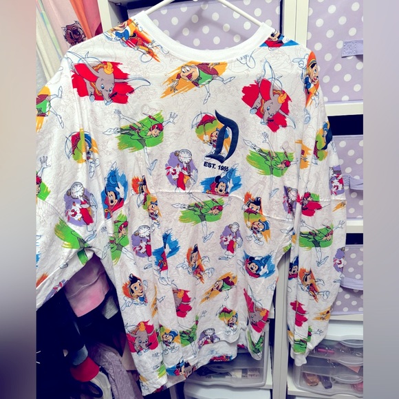 Disney Tops - Disneyland Ink and Paint Spirit Jersey
